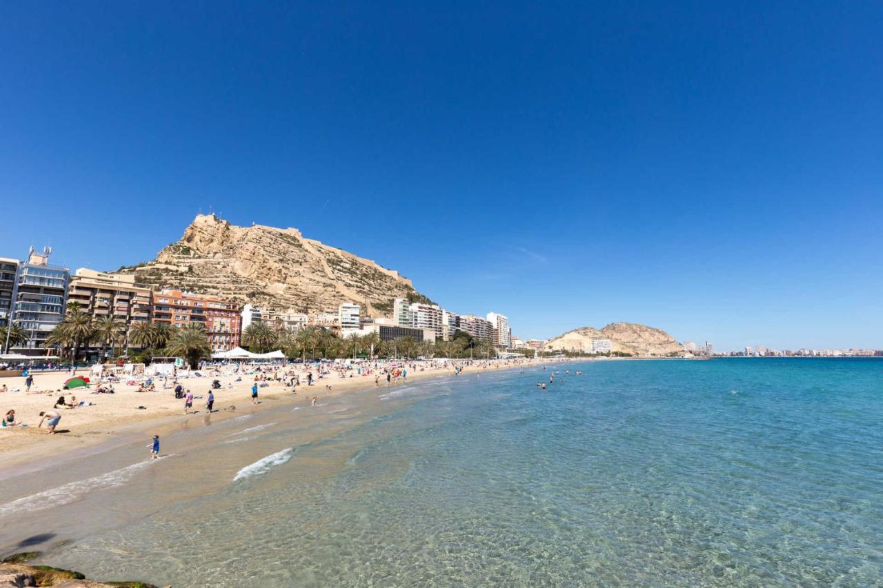Alicante Colorful Penthouse Center 5C Apartment Bagian luar foto