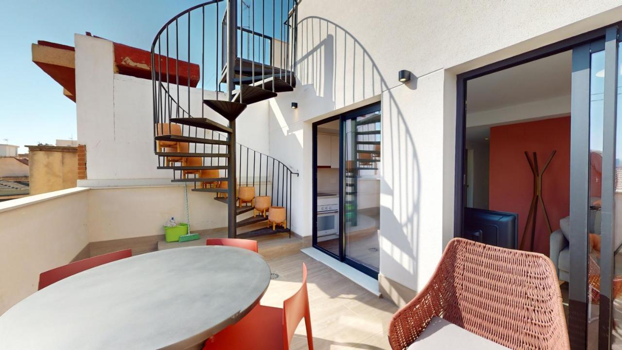 Alicante Colorful Penthouse Center 5C Apartment Bagian luar foto