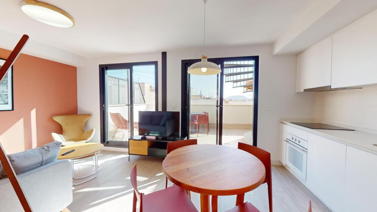 Alicante Colorful Penthouse Center 5C Apartment Bagian luar foto