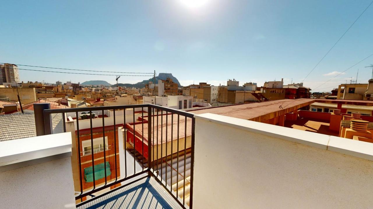 Alicante Colorful Penthouse Center 5C Apartment Bagian luar foto